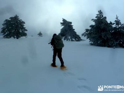 Raquetas de Nieve - Puerto de Cotos; rutas y excursiones; madrid turismo;excursiones en el dia